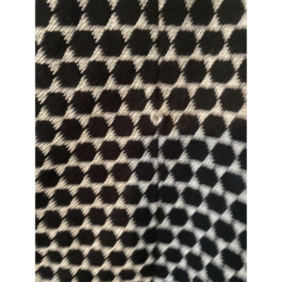 Banana Republic Tank Top Women Size 0 White Black Polka Dot Sleeveless Back Zip - Picture 9 of 9